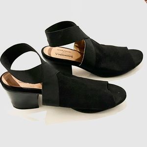 Black Sonoma Comfort Heels